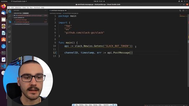 Golang REST API Slack Bot Tutorial | How to Publish a Slack Message with Golang | Part II