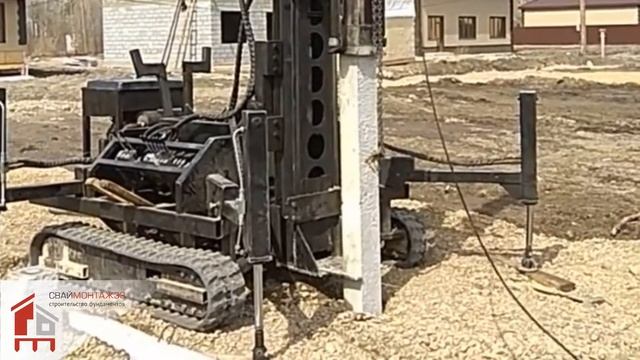 #вовладимире #строительствофундамента Как забивали сваи.