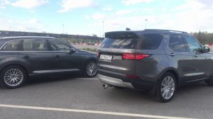 Тестируем новый Landrover Discovery 5 и Audi Q7