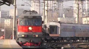 Поезд "Сирийский перелом" прибытие в Волгоград