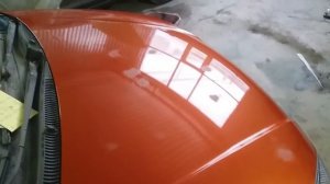 Как убрать мусоринки на лаке!!! Kia rio полировка. Как убрать пылинки не зализывая шагрень,
