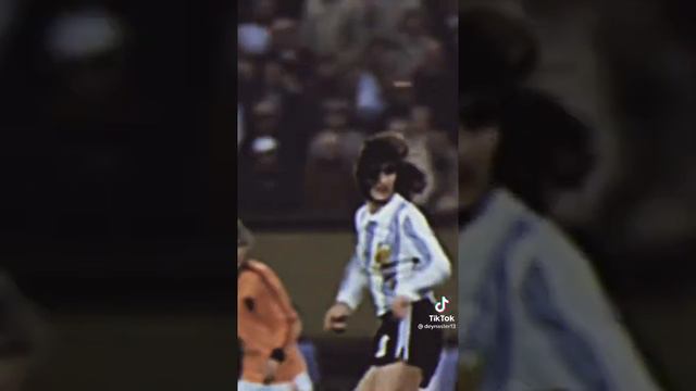 Argentina campeon mundial 78' con Mario Alberto Kempes "El Matador"