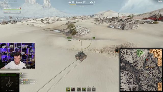 Стрим: УЧИМСЯ ИГРАТЬ В ТАНКИ У ЛЕВШИ И ДЕЗА В СТАЛЬНОМ ОХОТНИКЕ! смотреть онлайн