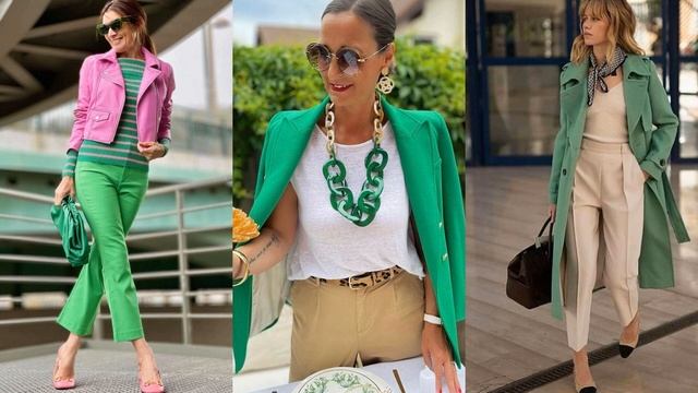 ТРЕНДОВЫЕ ЗЕЛЕНЫЕ ОТТЕНКИ НА ОСЕНЬ смотреть онлайн