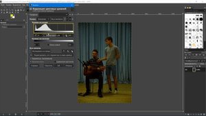 Осветление и коррекция цвета, улучшение фотографии. Графический редактор ГИМП (GIMP)