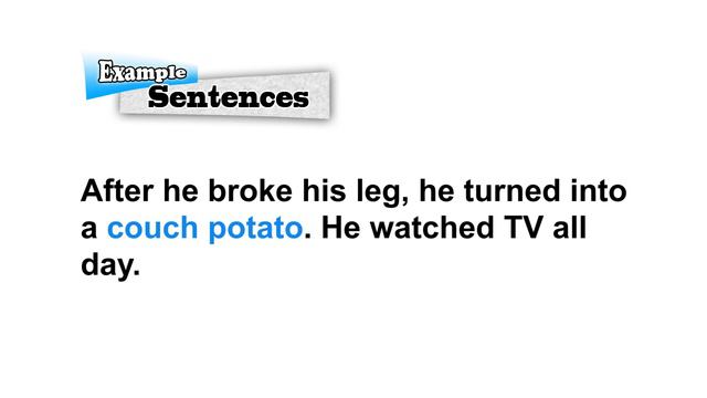 English Slang / Idioms: Couch Potato смотреть онлайн