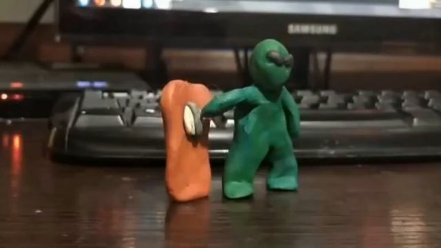 мультик из пластилина про электричество