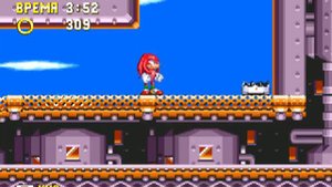 Sonic and Knuckles (Sega Mega Drive) прохождение за Наклза