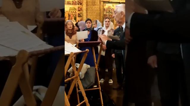 Под кров твой,Владычице. М. Ипполитов-Иванов. Хор под управлением С.И.Беликова. 21.09.2023 смотреть онлайн