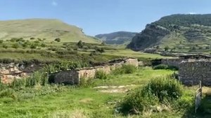 Высокогорное село в Дагестане / август 2023