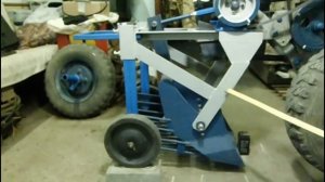 САМОДЕЛЬНАЯ КАРТОФЕЛЕКОПАЛКА К МОТОБЛОКУ КРОТ.