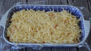 Салат Грибная поляна с корейской морковью