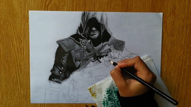 Assassin's Creed drawing | Assassin's Creed drawing step by step | Ezio Auditore | drawing arena смотреть онлайн