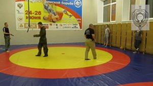 Подъем в стойку из положения лежа. 22.01.2016.