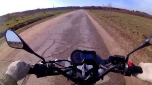 Покатушка #1 Stels Flame 200 и Yamaha YBR 125