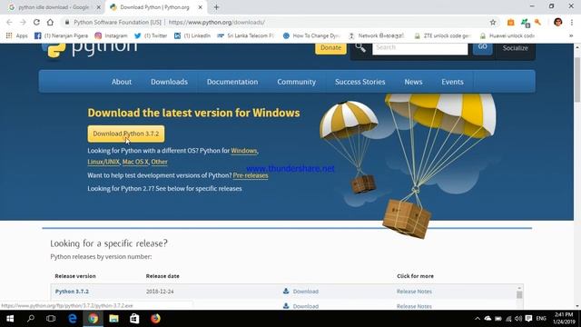 How to install Python IDLE 3.7 # Techno Pigera