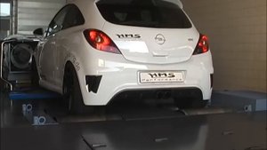 Opel Corsa OPC  mit HMS-Tuning Klappenabgasanlage
