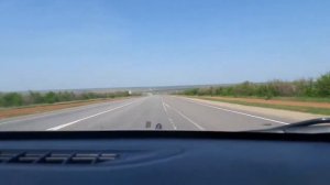 Поездка на машине из Волгограда в Саратов, часть пути..