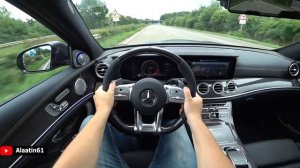 THE MERCEDES E63 S AMG EDITION 1 AUTOBAHN TEST DRIVE