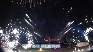 Топлес фейерверк toples fireworks девушки и танцы на стадионе dance girls