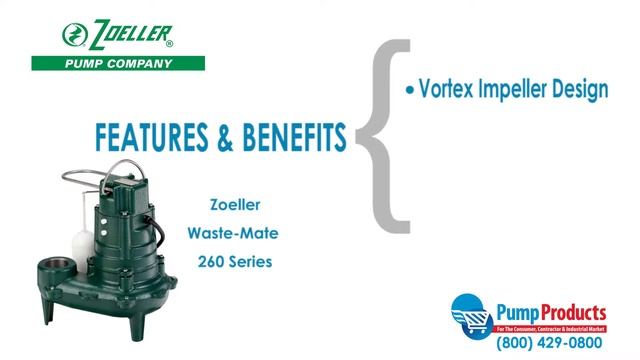 Zoeller 260 Series "Waste-Mate" Sewage Pump Highlight смотреть онлайн