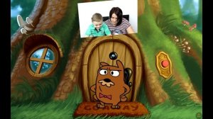 Смеемся и ДРАЗНИМ ЗВЕРЬКА Играем в мультяшную Игру Do not disturb Видео для детей