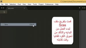 شرح كيفية تنصيب لغة Sass وحل مشاكل التثبيت والإستخدام