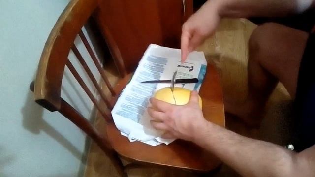 Как быстро и легко почистить помело, помпе́льмус.