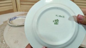 Барахолка на дому. Распродажа тарелок