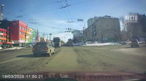 Тойота попала под молоковоз. ДТП на Воровского