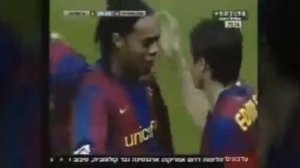 Последний гол Роналдиньо за Барселону