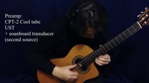 Takamine TH90 Hirade  classical electric  guitar demo