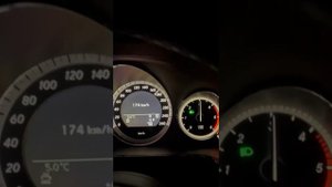 Mercedes-Benz W212 / Максимальный разгон на Е-классе