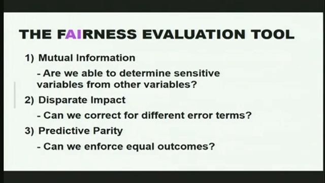 AI Industry Perspective on Quantifying Fairness смотреть онлайн