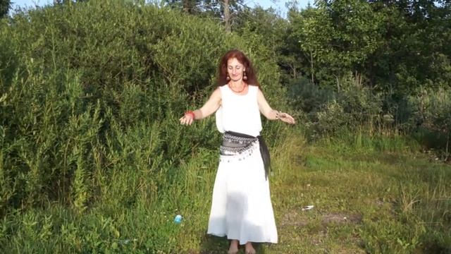 Танец на берегу Вепревского озера