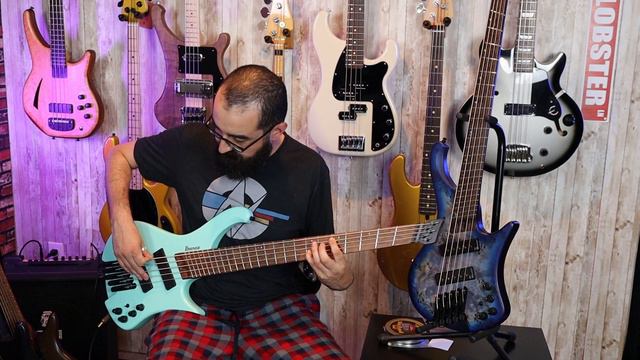 Ibanez EHB Series Revisit #3- String Change & EQ Deep Dive - LowEndLobster Fresh Look смотреть онлайн