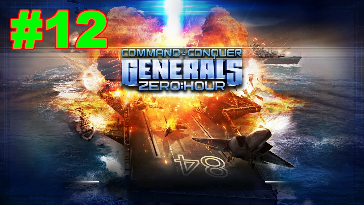▶Command and Conquer: Generals - Zero Hour. Поединок: Генерал Джазиз против Генерал Тоунс. #12