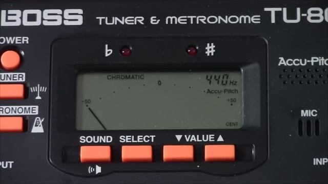 Boss TU-80C Chromatic Tuner Review (Guitar and Bass) смотреть онлайн