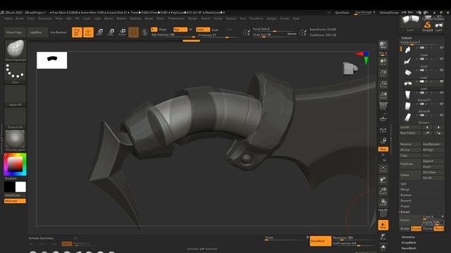 Autodesk 3ds Max, Zbrush, Substance Painter - Stylized Ice knife