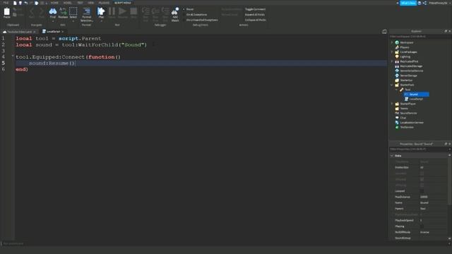 How To Make A Music Tool Roblox Studio Tutorial смотреть онлайн