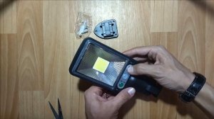 Уличный фонарь с Алиэкспресс на солнечной батареи с датчиком движения