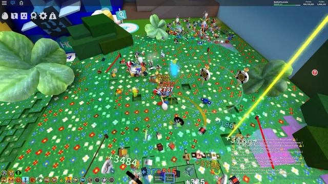 ТОП ЮТУБЕРЫ ПРОТИВ ПАЛОЧНИКА. СИМУЛЯТОР ПЧЕЛОВОДА РОБЛОКС | Bee Swarm Simulator roblox | Батл смотреть онлайн