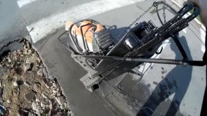 STIHL TS420  Направляющая тележка для бензореза Штиль резка асфальта Transport Trolley Guide