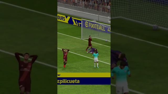 César Azpilicueta volley goal.#efootball2023 #pes2023 #efootball2023mobile #pes2023mobile