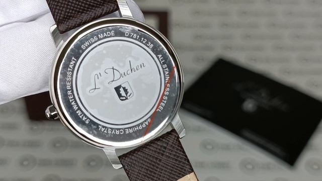 Швейцарские наручные часы женские L’Duchen D 781.12.38 Day & Nidht смотреть онлайн