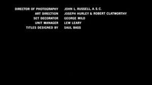Bernard Herrmann "Psycho" Music - Titles by Saul Bass