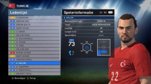 Pro Evolution Soccer 2016 Data Pack 3 Turkey Euro 2016 National Players Team Faces