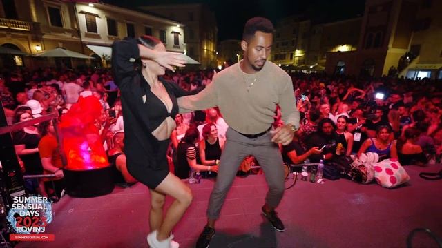 Leo & Maycheal & Mayra - Bachata social dancing | Summer Sensual Days 2023 (Rovinj) смотреть онлайн