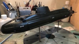 Hobby Boss 1/350 HMS Astute build.