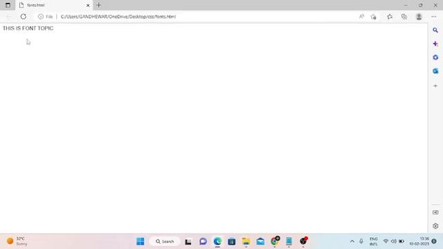 font properties in css | Css fonts | Css in Telugu смотреть онлайн